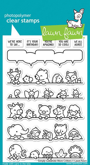 Simply Celebrate More Critters Stamp Set