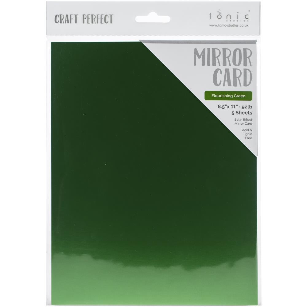 Mirror Card 5 Pack - Flourishing Green