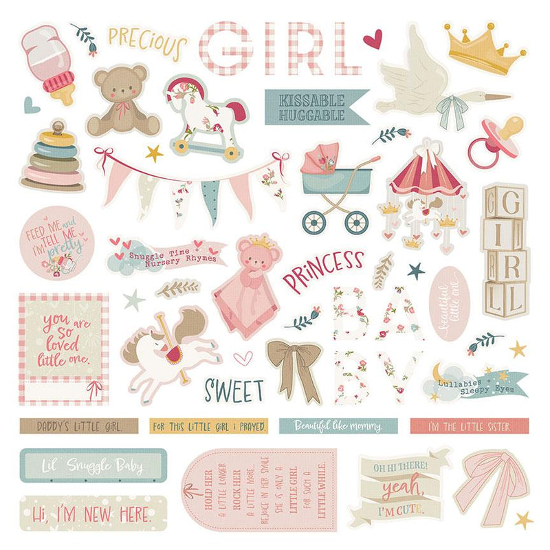 Sweet Little Princess - Element Stickers