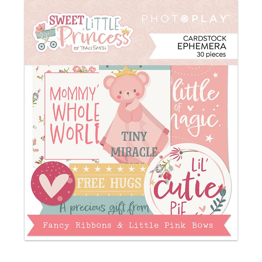 Sweet Little Princess - Cardstock Ephemera
