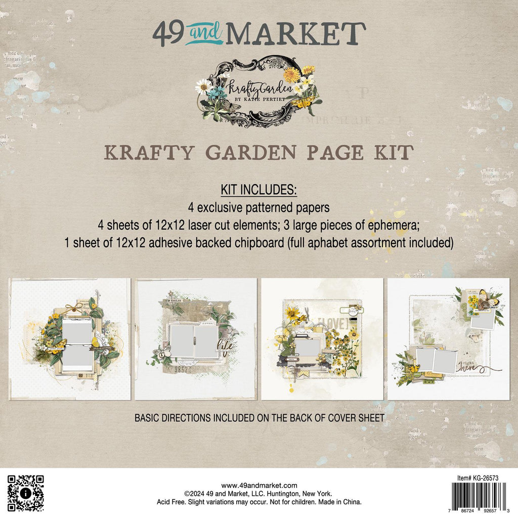 Krafty Garden - Page Kit