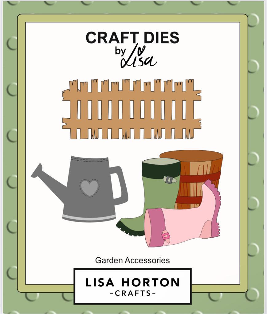 Lisa Horton Blooming Wheelbarrow Class with Add-on Die Set