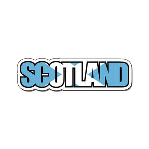 Scrapbook Customs - Scotland Flag Word - D