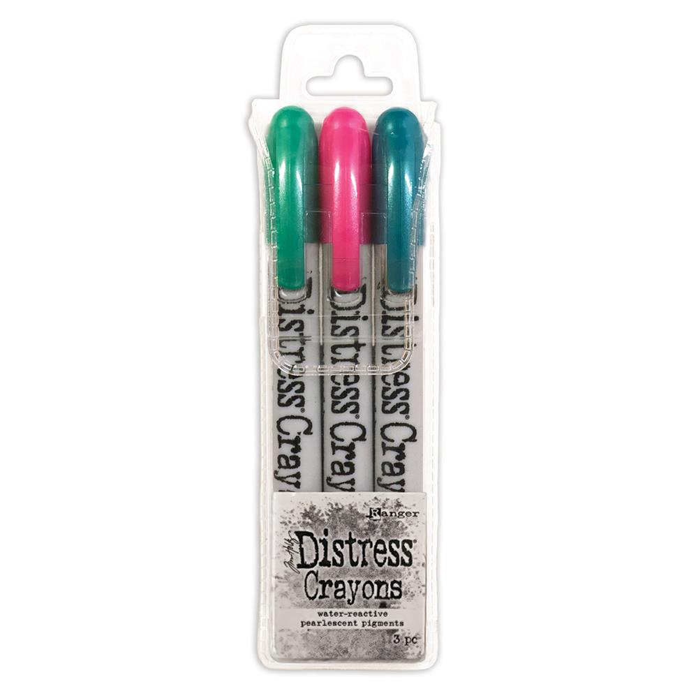 Tim Holtz Distress Crayons Holiday Set 4