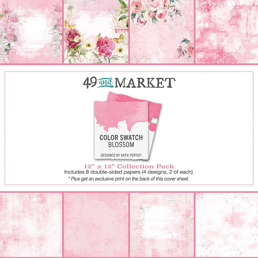 49 and Market Color Swatch Blossom 12 x 12 Collection Pack