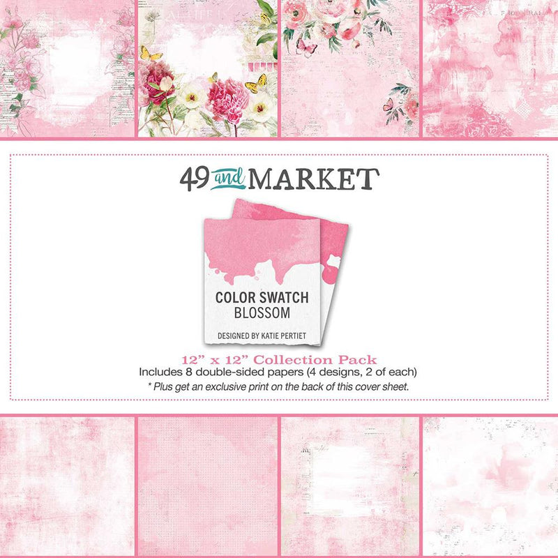 49 and Market Color Swatch Blossom 12 x 12 Collection Pack