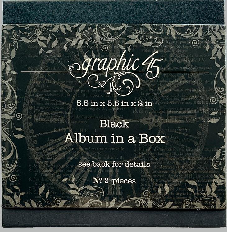 Graphic 45 Staples Black Album in a Box
