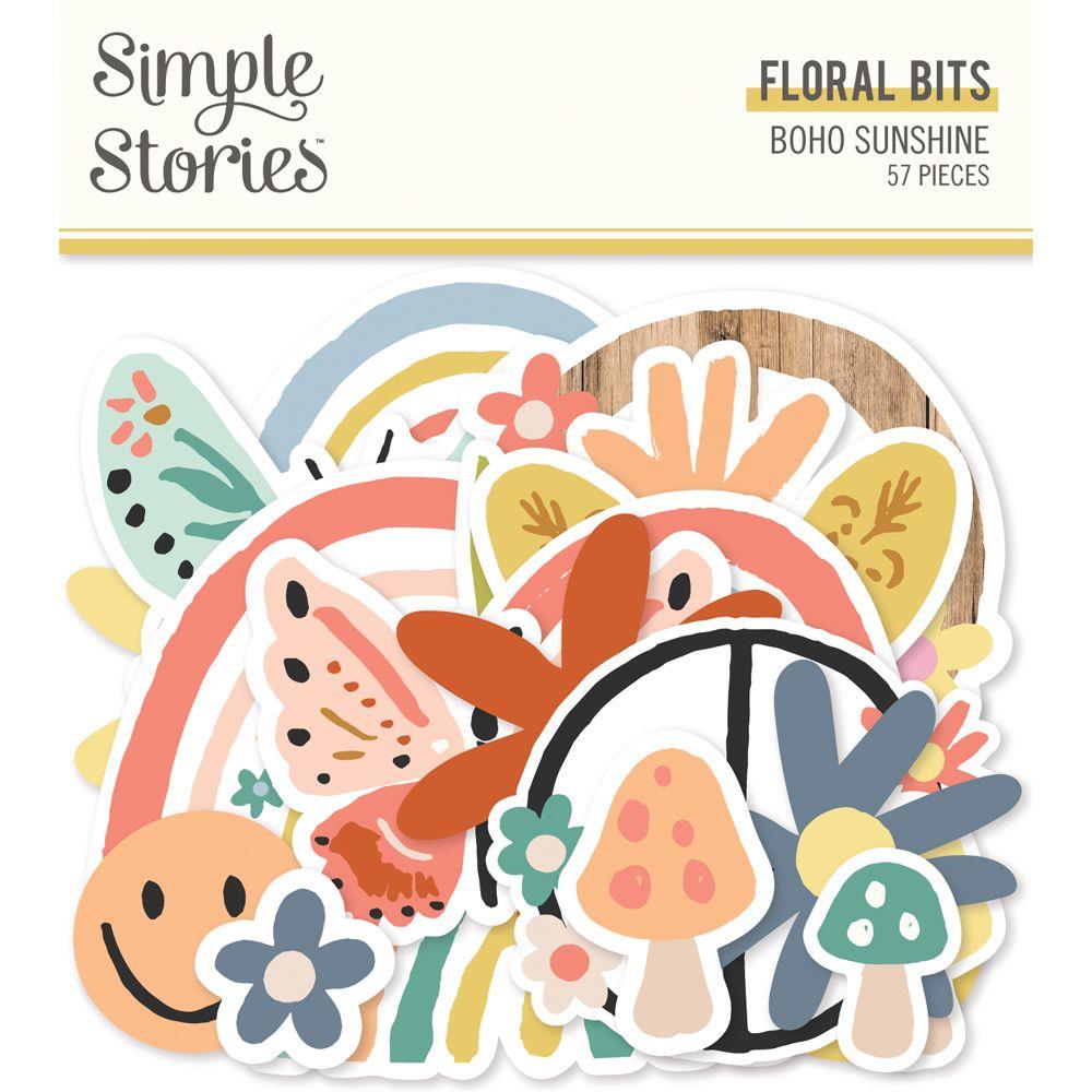 Simple Stories - Boho Sunshine Floral Bits