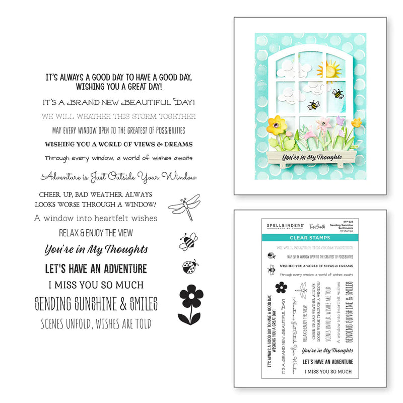 Sending Sunshine Sentiments Stamp Set