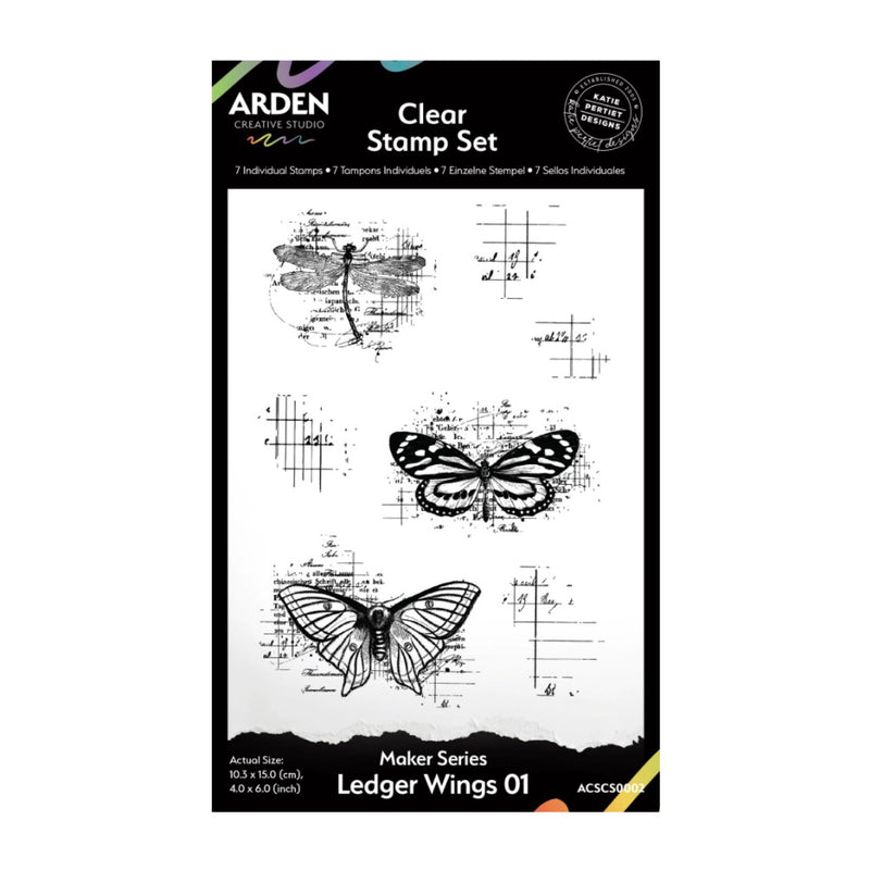 Hidden Creek - Ledger Wings 01 Stamp Set