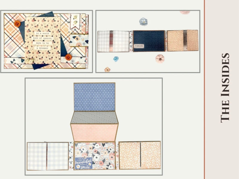 Dreamer Folio - Black, Kraft, White