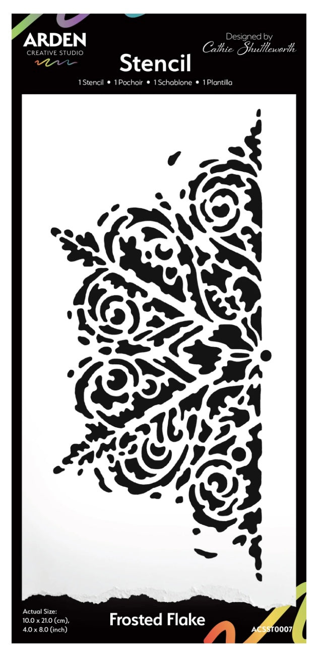 Frosted Flake Stencil
