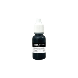 Black Acrylic Speckle