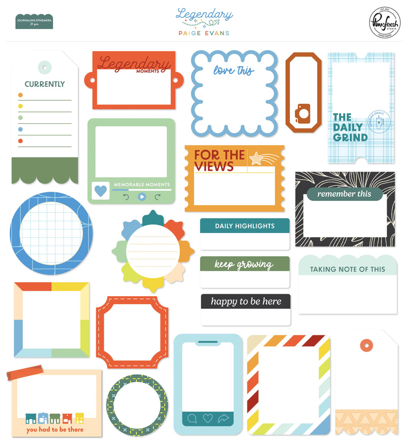 Legendary - Journaling Ephemera