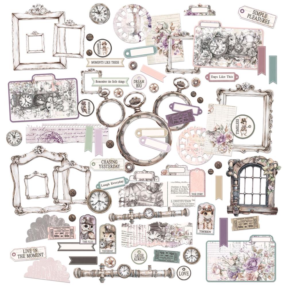Echoes Of Time - Die Cut Ephemera