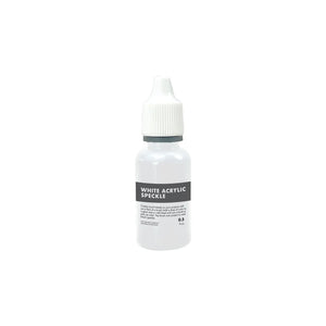 White Acrylic Speckle