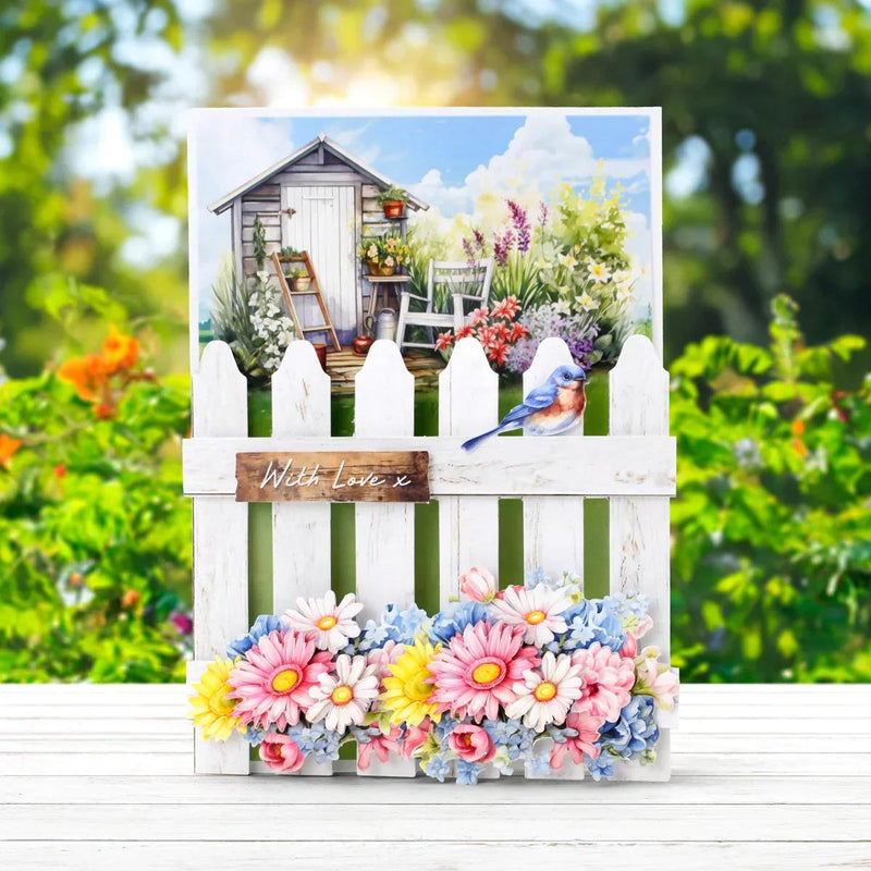 Pretty Petals Picket Fence Card Making Kit