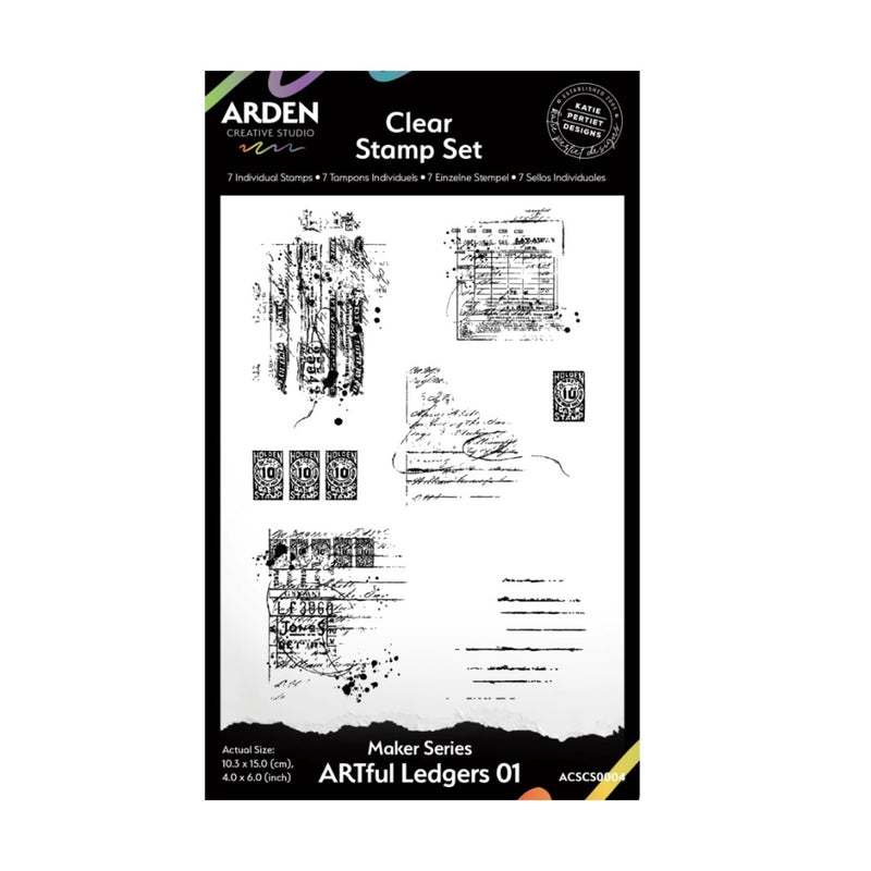 Hidden Creek - ARTful Ledgers 01 Stamp Set