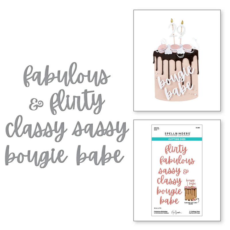 Fabulous Birthday Die Set