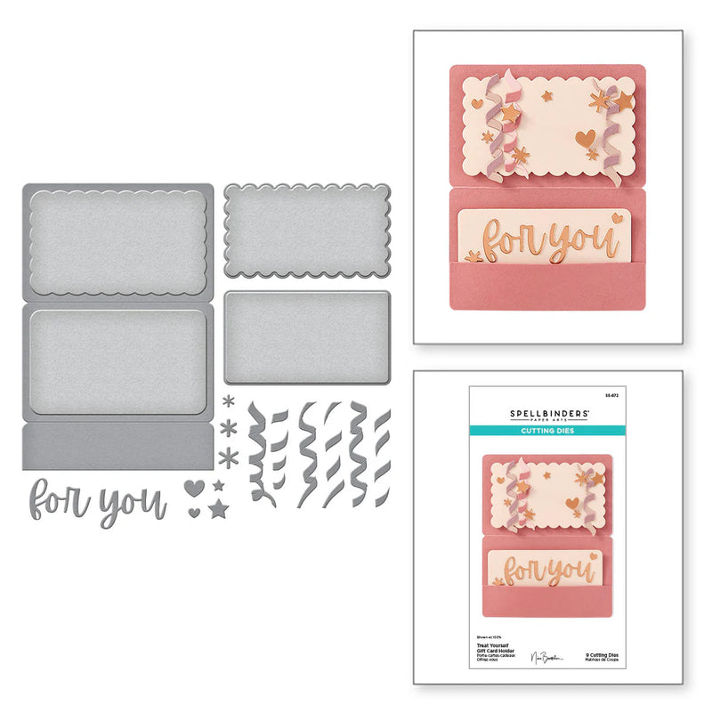 Treat Yourself Gift Card Holder Die Set