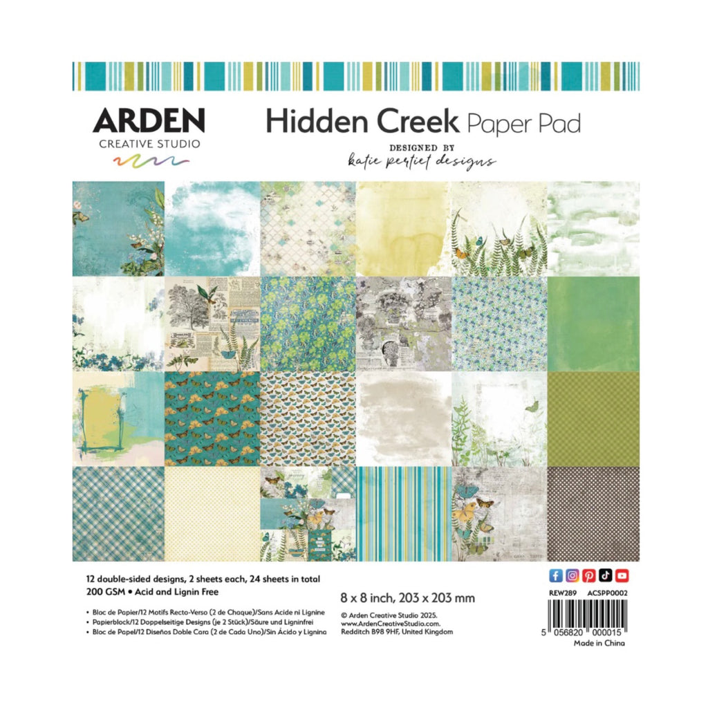 Hidden Creek - 8x8 Paper Pad