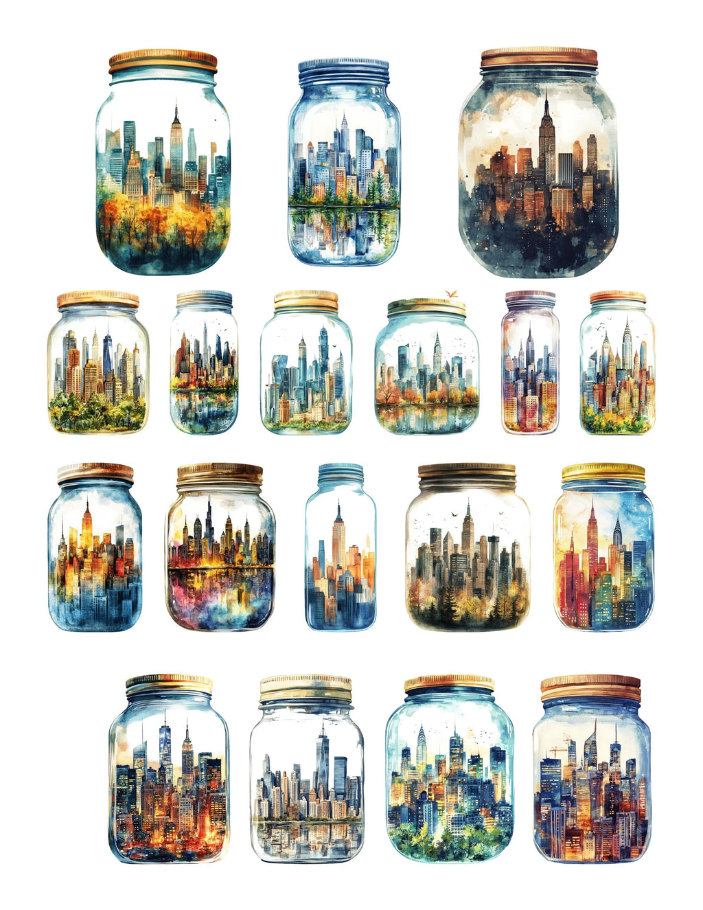 Oh The Places We'll Go - Jars Ephemera