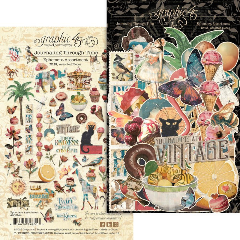 Journaling Through Time - Ephemera Assortment