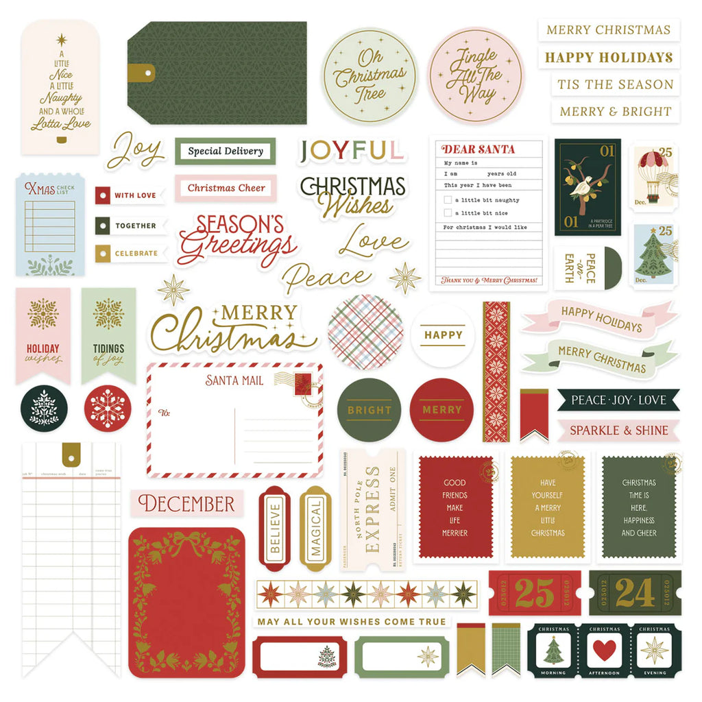Merry Moments - Die Cut Sentiments