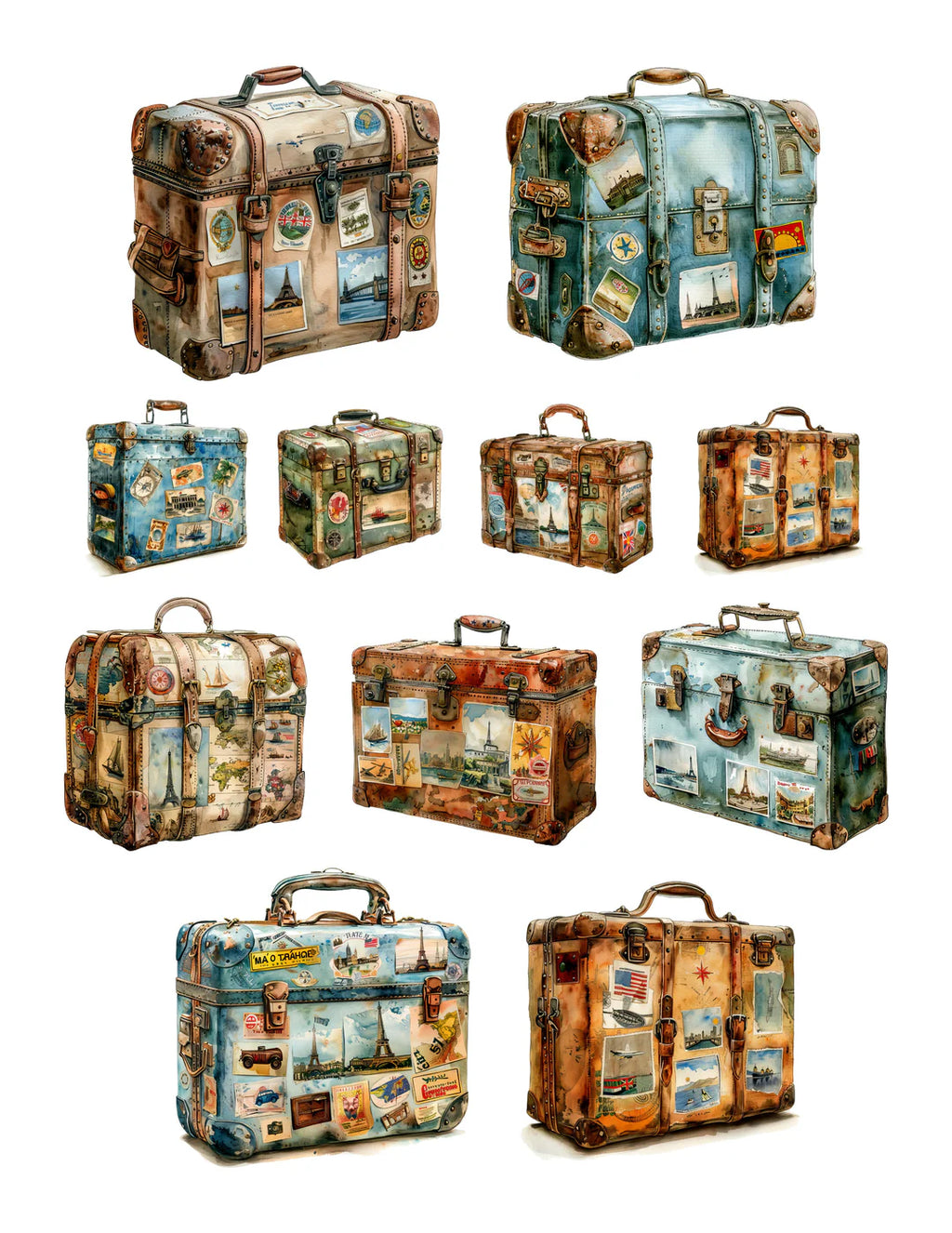 Oh The Places We'll Go - Luggage Ephemera