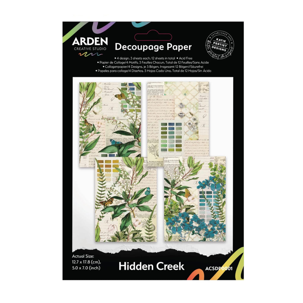 Hidden Creek - Decoupage Paper