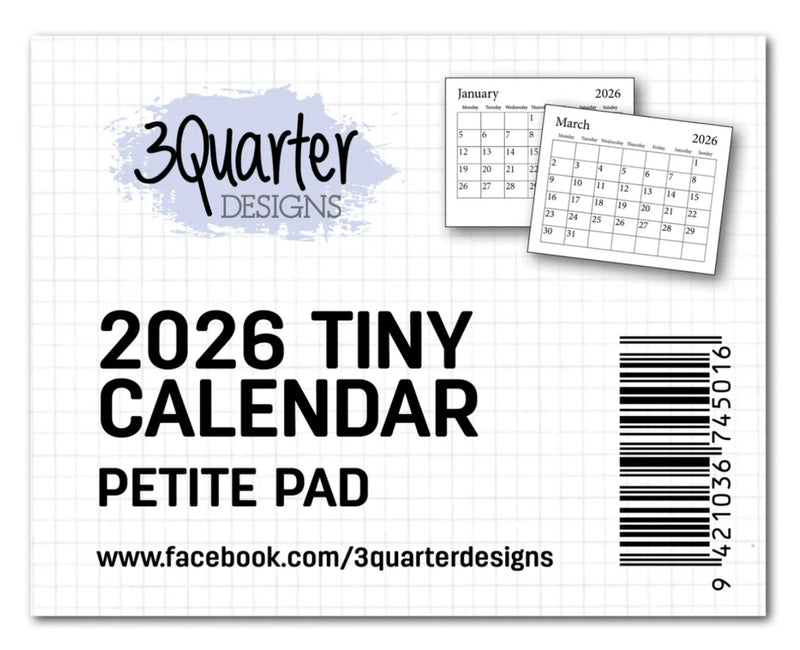 2026 Tiny Calendar