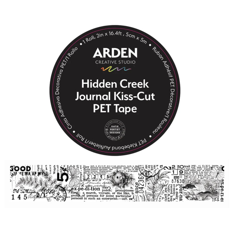 Hidden Creek - Journal Kiss-Cut PET Tape