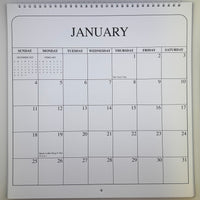 2026 Dated Calendar - 12x12