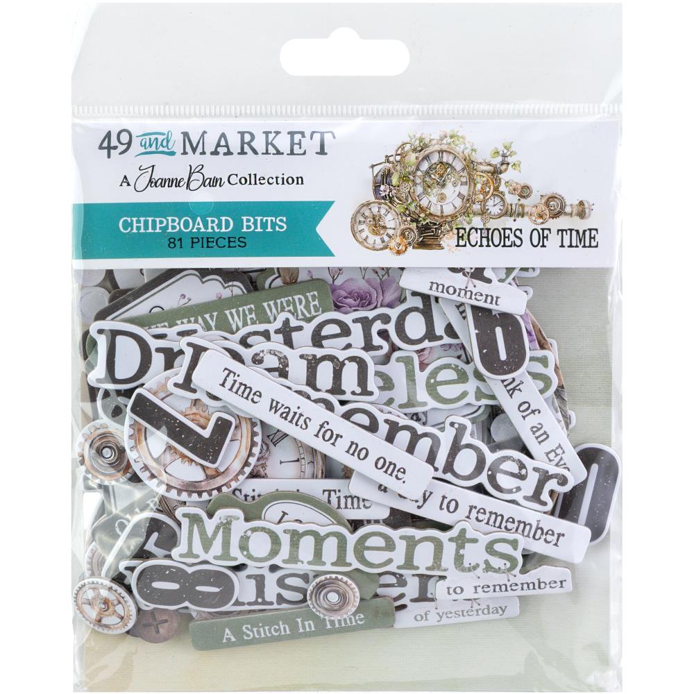 Echoes Of Time - Chipboard Bits