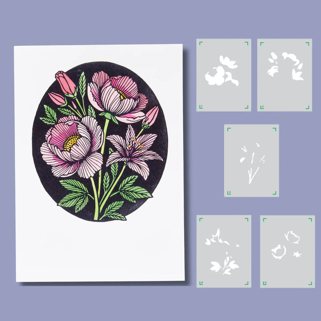 Sweet Moments Layering Stencil