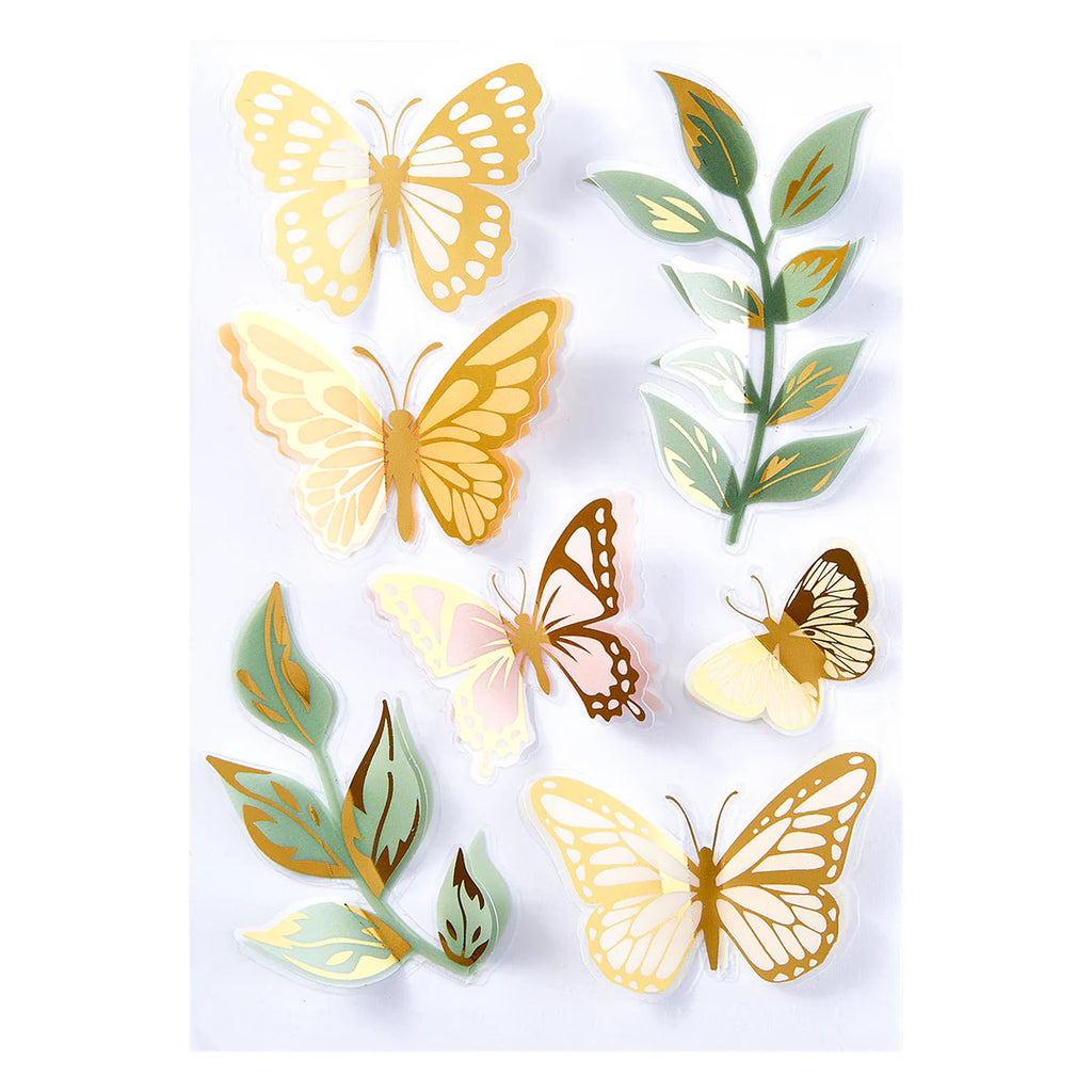 Golden Afternoon - Butterfly Embellishments