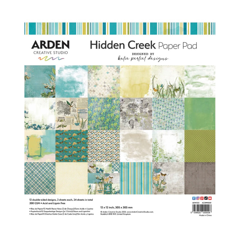 Hidden Creek - 12x12 Paper Pad