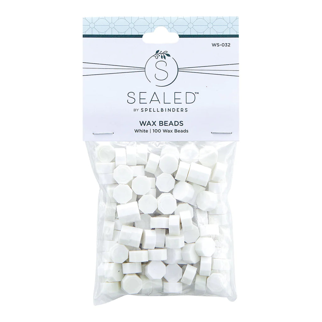 Wax Beads - White