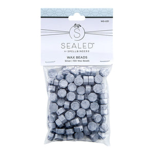 Wax Beads - Silver