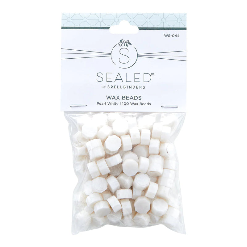 Wax Beads - Pearl White