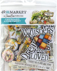 Whispering Way - Chipboard Assortment