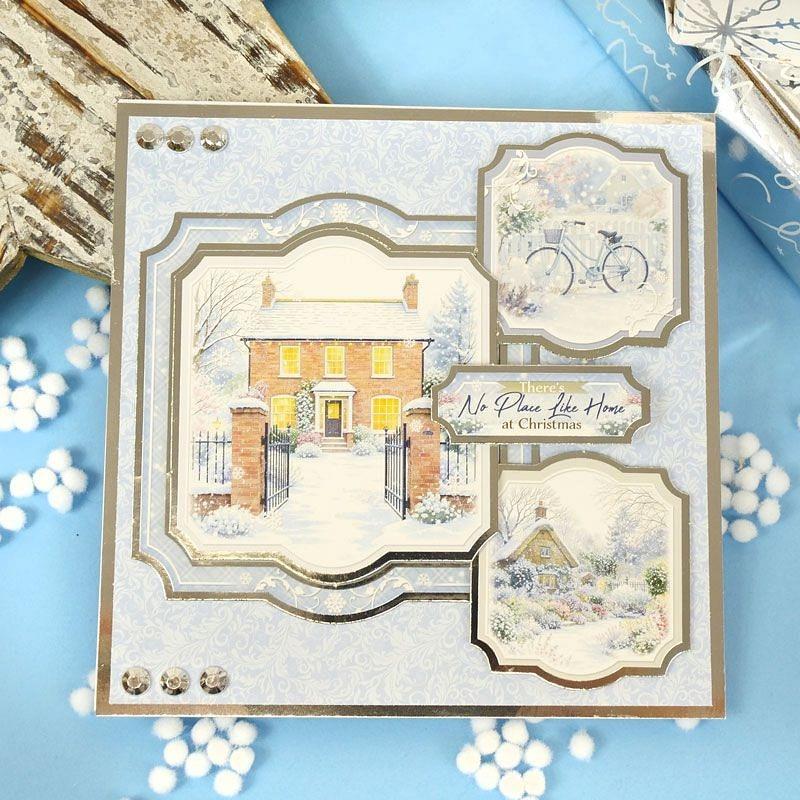 Crafty Stash Pad - In The Winter Garden