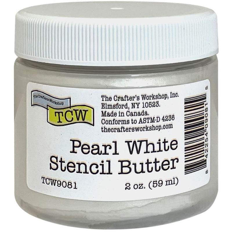Pearl White Stencil Butter