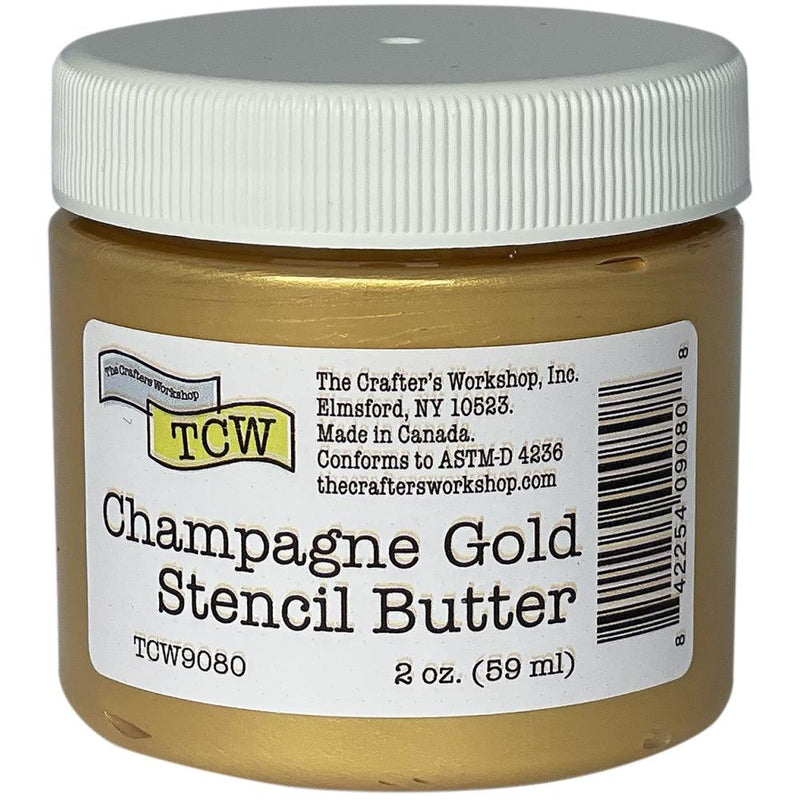 Champagne Gold Stencil Butter