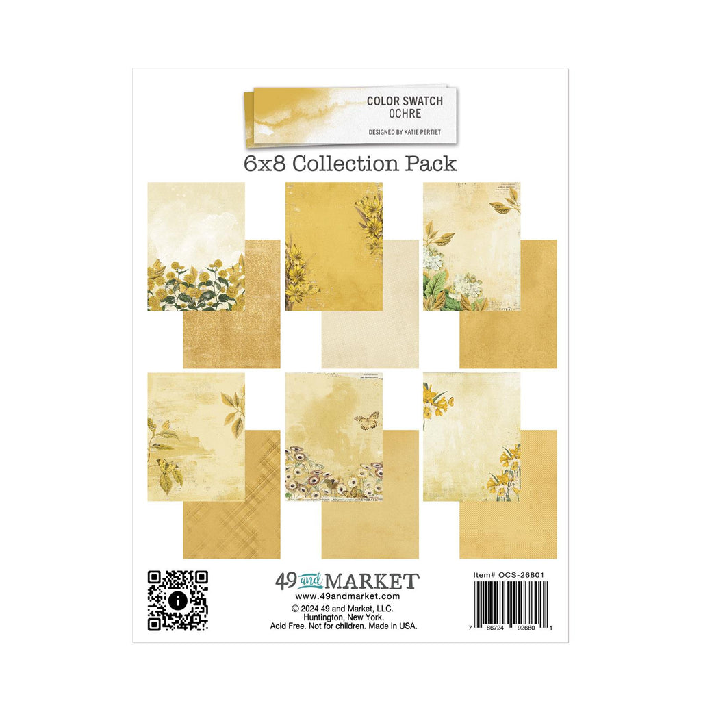 Color Swatch Ochre - 6x8 Collection Pack