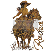 Decor Rub-On Transfer - Galloping Grace