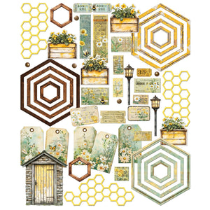 Botanical Buzz - Die Cut Elements