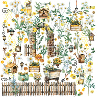 Botanical Buzz - Laser Cut Elements