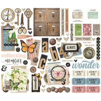 Simple Vintage Junk Drawer - Bits & Pieces