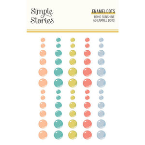 Simple Stories - Boho Sunshine Enamel Dots